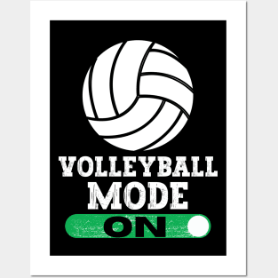 Volleyball Mode On Posters and Art